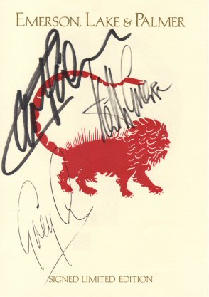 ELP Autograph Card