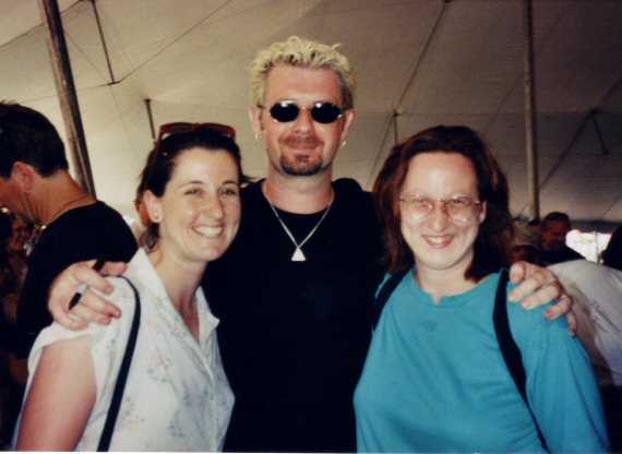 Steph, Keith Roberts (Young Dubliners) & Me
