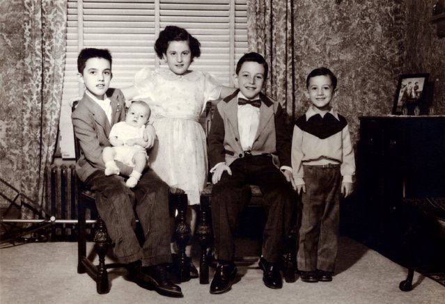 Richard Eberhardt Family -- New Baby 1956