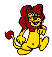 Running Lion