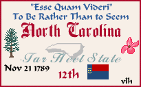 North Carolina GenWeb Sites